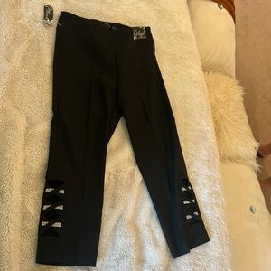 Ethyl capri with rhinestone detail